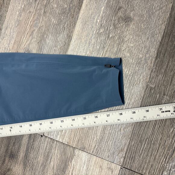 Lululemon Esker Slim The Lab Oil Slick Blue Womens 4‎ Joggers Trousers Pants - Picture 8 of 12
